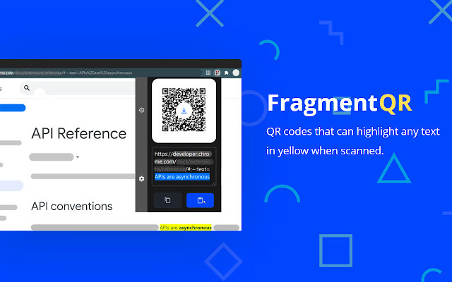 FragmentQR – screenshot 1
