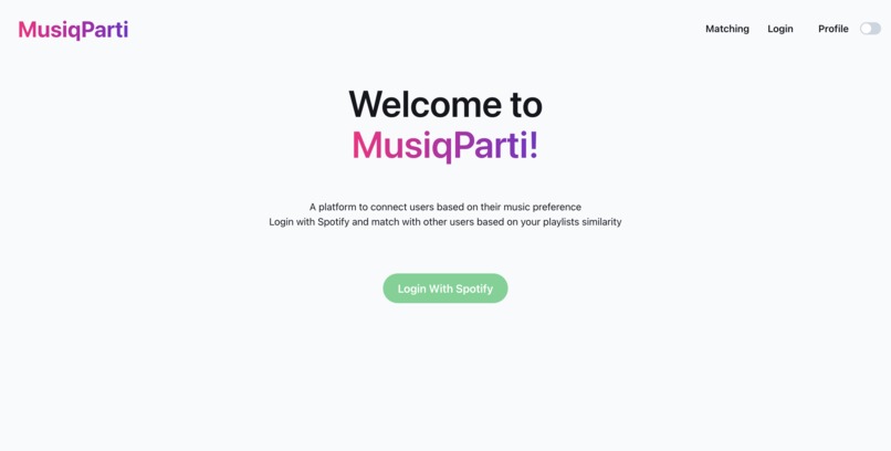 MusiqParti – screenshot 1