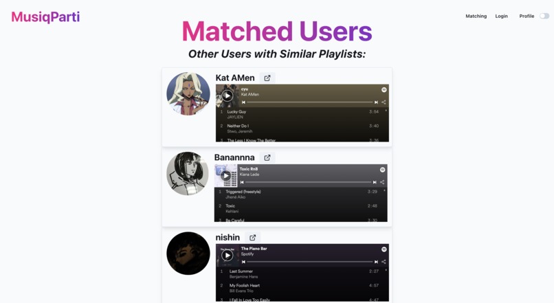 MusiqParti – screenshot 3