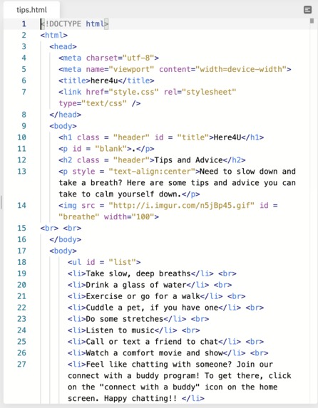Team 14 - Here4U – screenshot 13