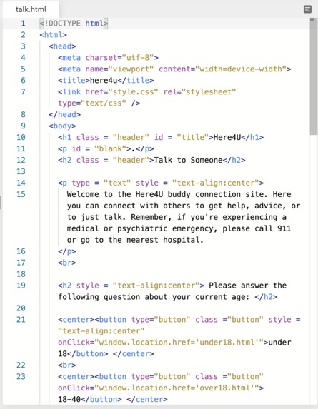 Team 14 - Here4U – screenshot 14