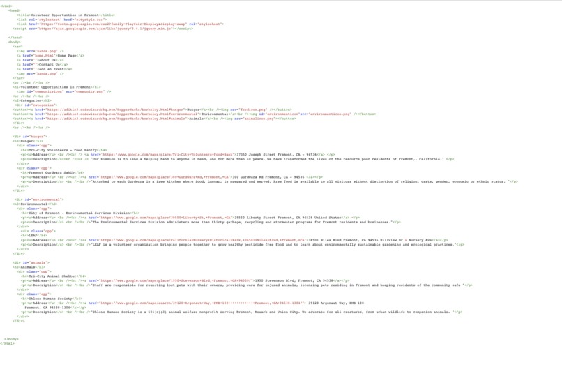 Volunteer Finder – screenshot 4