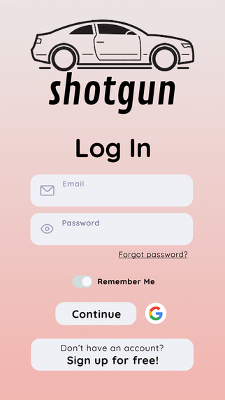 shotgun: Optimizing the modern travel experience. – screenshot 2