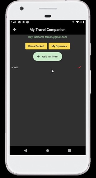 Travel Companion – screenshot 3