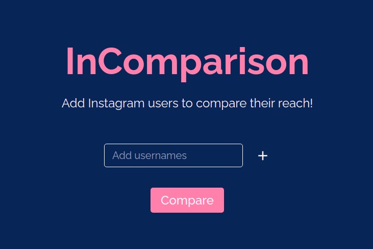 InComparison – screenshot 1