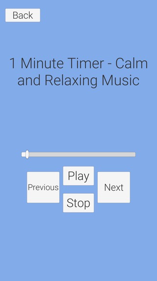 Relaxation App – screenshot 2