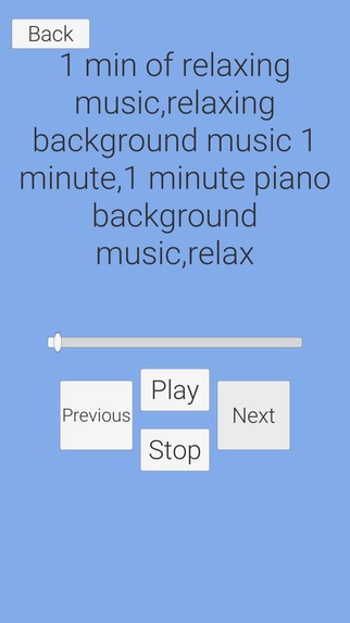 Relaxation App – screenshot 4