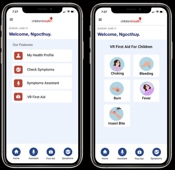 Children's Health VR First Aid | Devpost