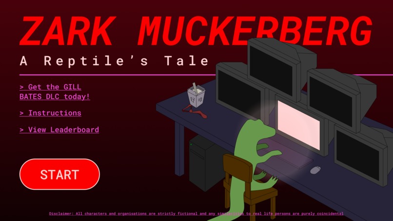 Zark Muckerberg: A Reptile's Tale – screenshot 1