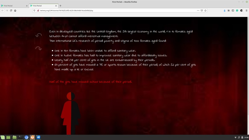 Period Positive – screenshot 2