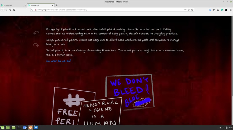 Period Positive – screenshot 3