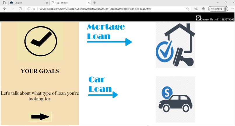 Aadni Loan Application System – screenshot 3