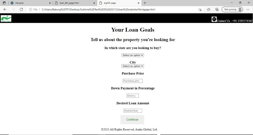 Aadni Loan Application System – screenshot 7