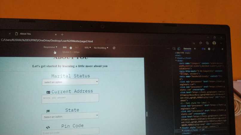 Loan management system – screenshot 2