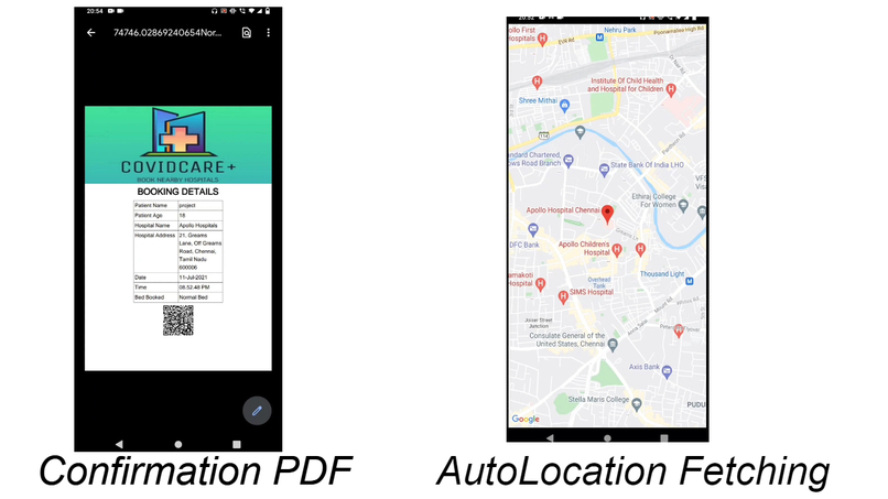 CovidCare+ – screenshot 3