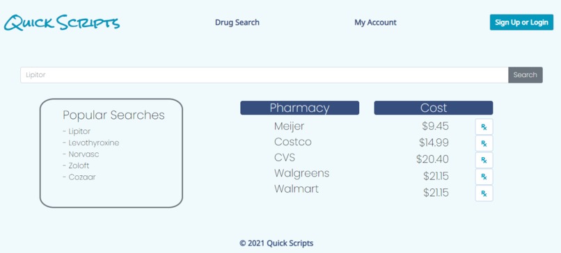 QuickScripts – screenshot 1