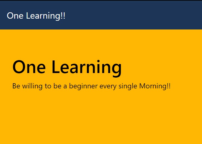 One-Learning – screenshot 1