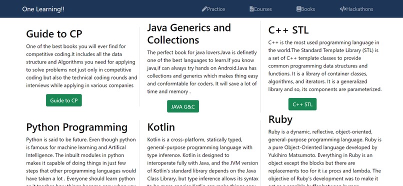 One-Learning – screenshot 5