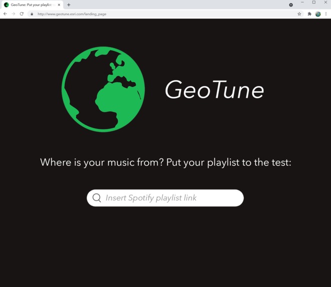 GeoTune – screenshot 1