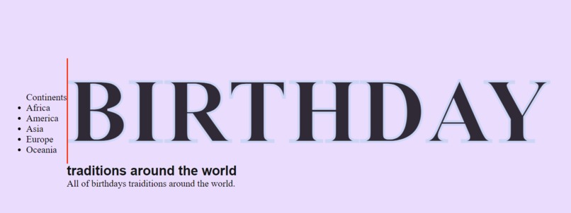 World Birthdays Traditions – screenshot 1