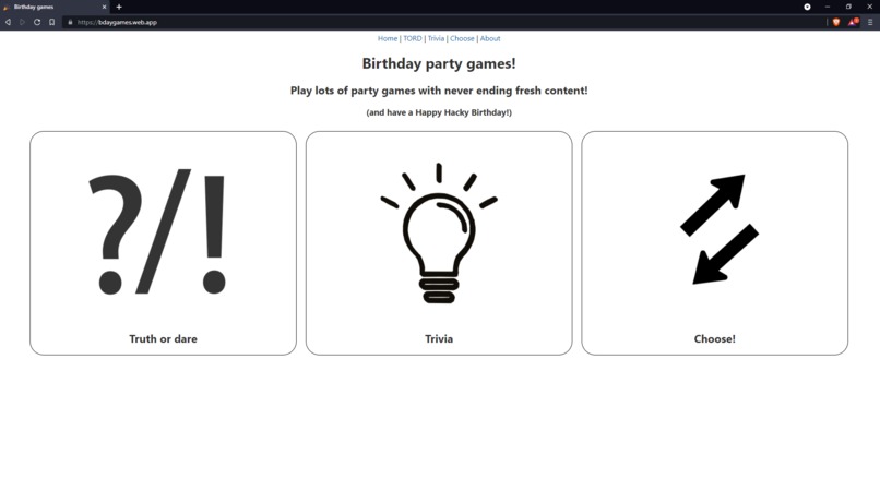 Bday Games – screenshot 1