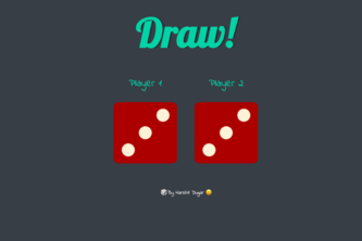 Dice Game | Devpost