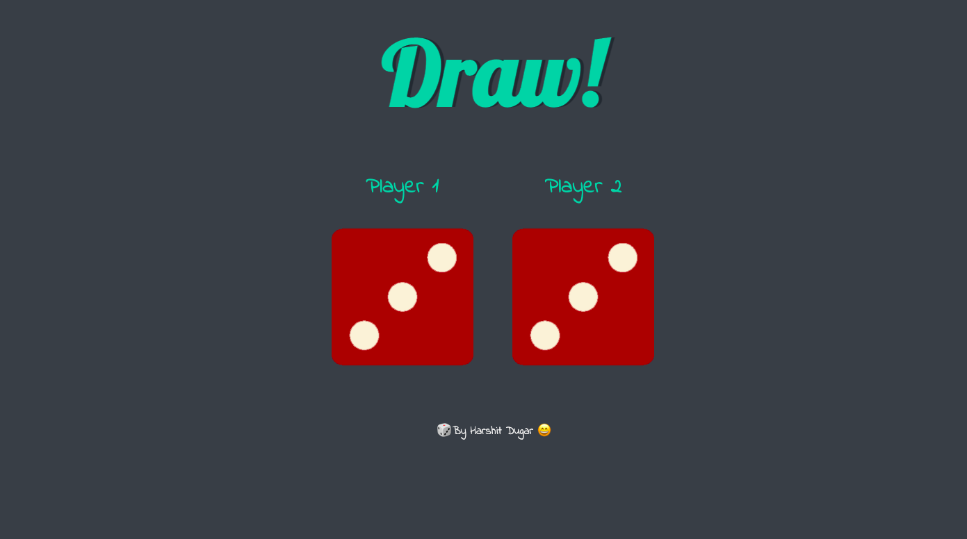 Dice Game | Devpost