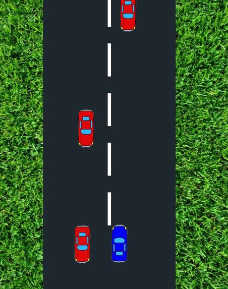 Retro 2D Funky Car Game – screenshot 1
