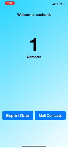 ContacTrak – screenshot 3