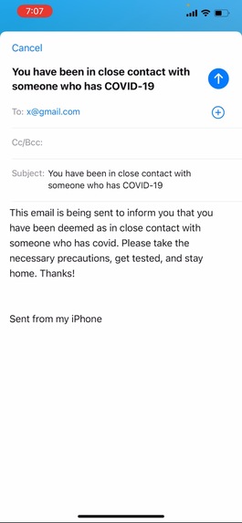 ContacTrak – screenshot 6
