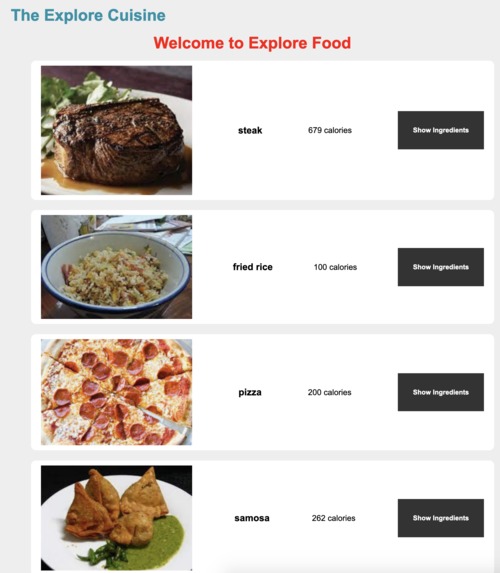 The Explore Cuisine – screenshot 1
