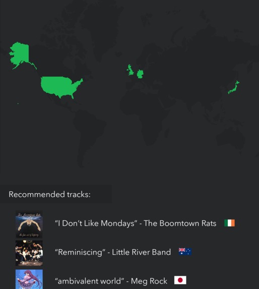 GeoTune – screenshot 2