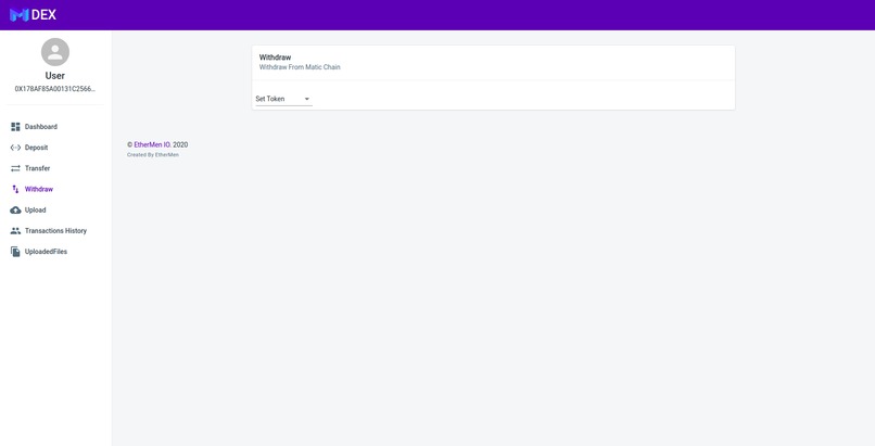 Matic-EXchange – screenshot 4