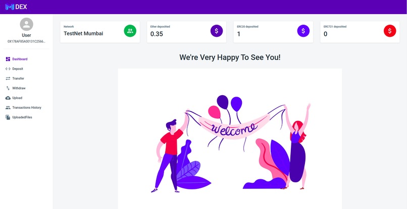 Matic-EXchange – screenshot 1