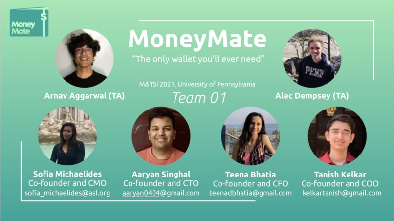 Team 01 - MoneyMate – screenshot 1