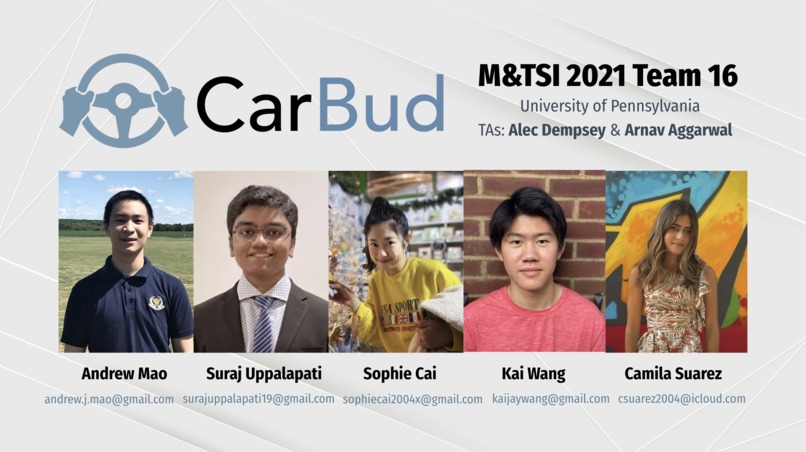 Team 16 - CarBud – screenshot 1