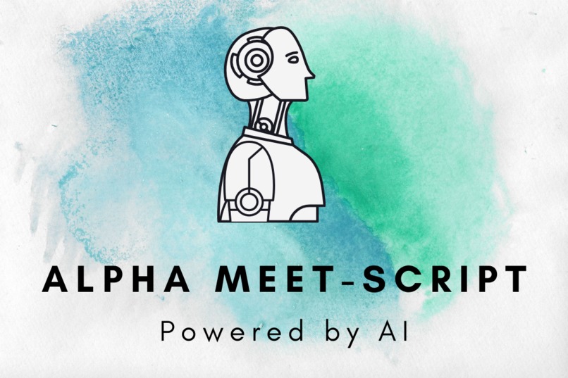 Alpha-MeetScript – screenshot 1