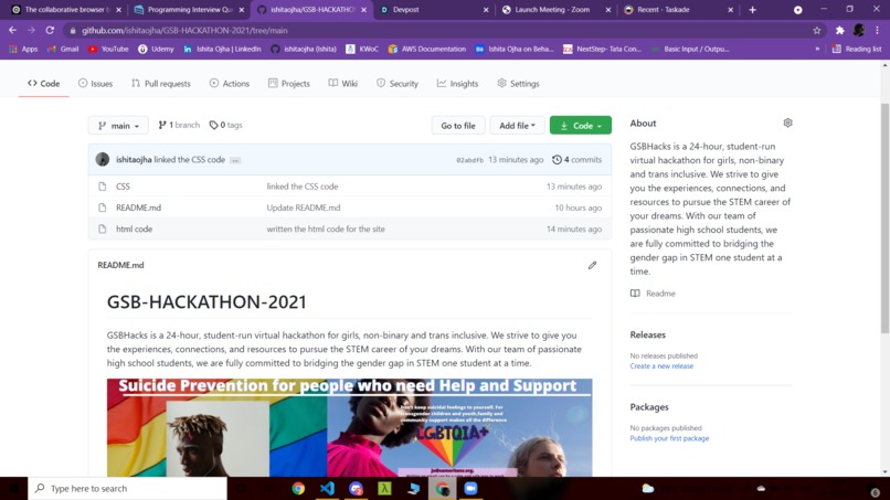 LGBTQ+ Suicide Prevention Web Landing Page  – screenshot 2