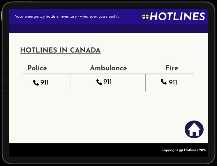 Hotlines – screenshot 3