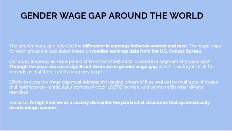 Study Of Gender Equality Around The World – screenshot 8