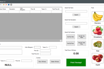 Children Market Cashier Software