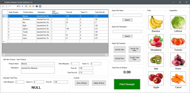 Children Market Cashier Software – screenshot 12