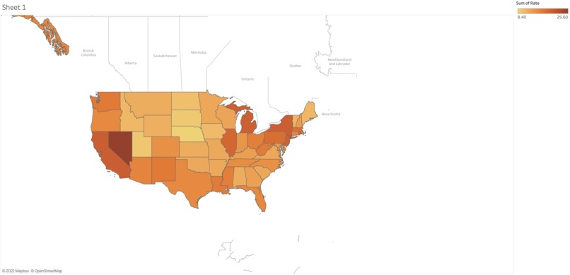 The Story of Unemployment due to COVID-19 – screenshot 3