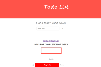 Todo List
