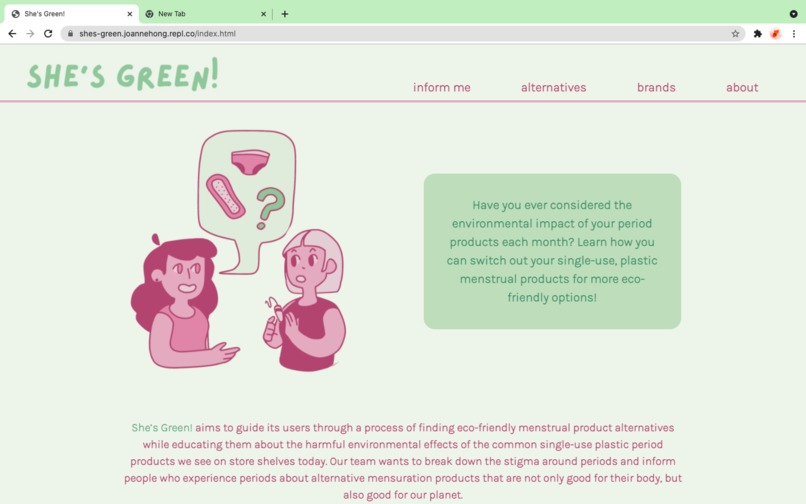 She's Green! – screenshot 1