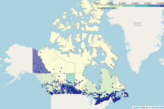 Canada Health Facilities and COVID Analysis