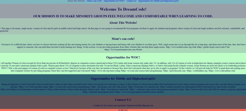 DreamCode – screenshot 1