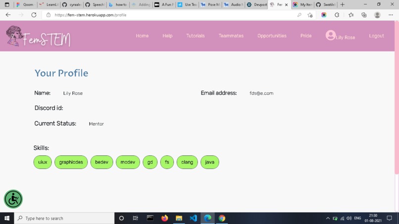 Fem STEM – screenshot 19