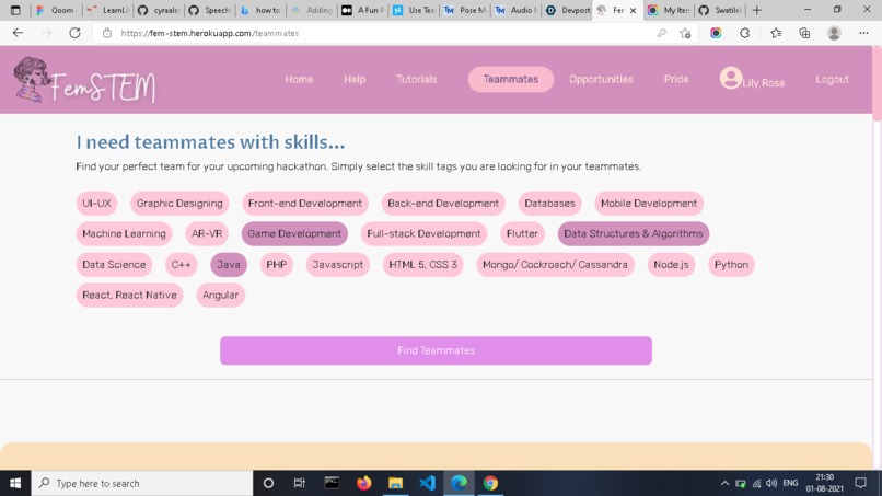 Fem STEM – screenshot 16