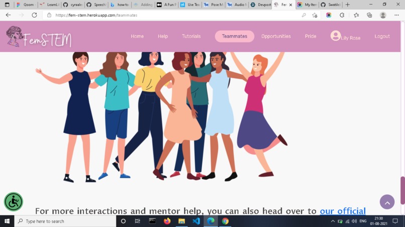 Fem STEM – screenshot 18